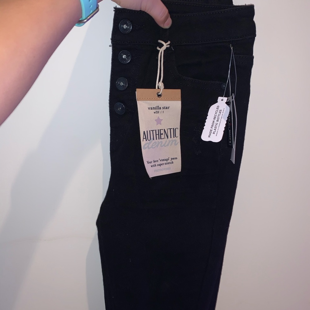 high waisted jeans